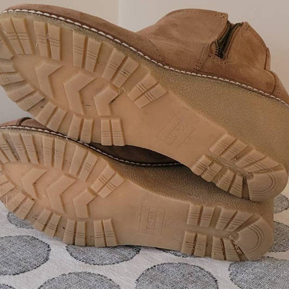 TOMS Avery Bootie Wedge Shoes Women's 7.5 - Picture 4 of 5